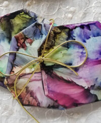 Hawaiian Blue - Alcohol Ink Coasters - Alcohol Ink Tile Art - Dragonflys Wings