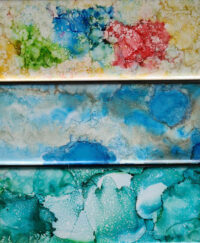 3x8 Gumdrops, Sky Blue, Teel Dreams - UnFramed Tiles - Dragonflys Wings