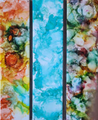 4x16 - Spacious Multibar, Blue Cloud Bar, Multibar - UnFramed Tiles - Dragonflys Wings