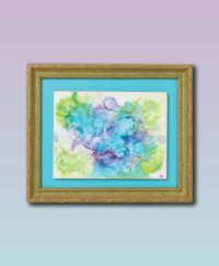 Blue Giverny - Dragonfly's Wings - Delaware Artist Lynne Robinson