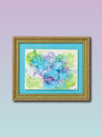 Blue Giverny - Dragonfly's Wings - Delaware Artist Lynne Robinson