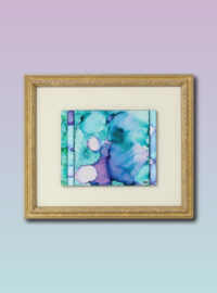 Purple Cloudy Day - Dragonfly's Wings - Delaware Artist Lynne Robinson