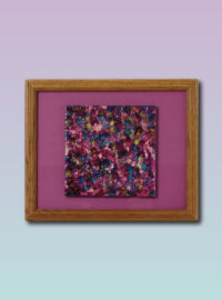 Purple On Purple - Dragonfly's Wings - Delaware Artist Lynne Robinson