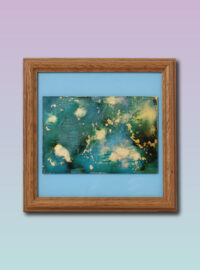 Turquoise Block - Dragonfly's Wings - Delaware Artist Lynne Robinson